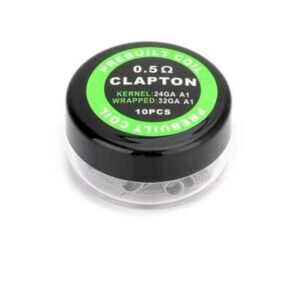 CLAPTON COIL 24GA+32GA 0.5 OHM