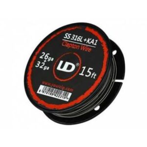 15FT UD CLAPTON WIRE  26GA SS316L + 32GA KA1