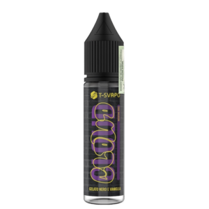 T-SVAPO - GELATO NERO E VANIGLIA BLACK ICE - 10+10 MIX10