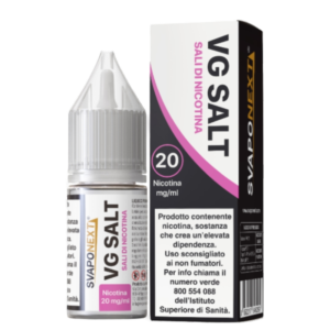 SVAPOQUADRATO NICOTINA FULL VG SALT - 10 ML